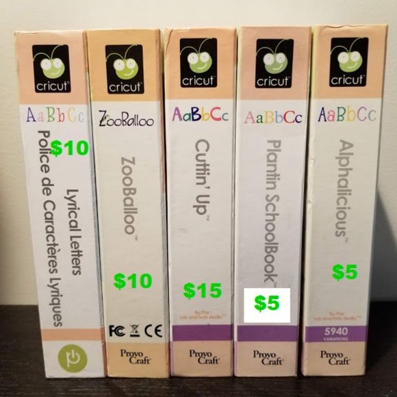 Cricut Cartridges - LINKED - Picture 5 of 7